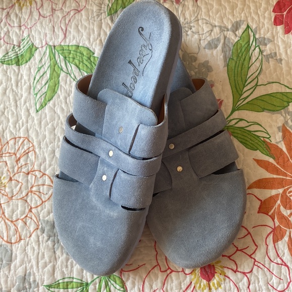 Free people slip-on clog sandals - Picture 2 of 2